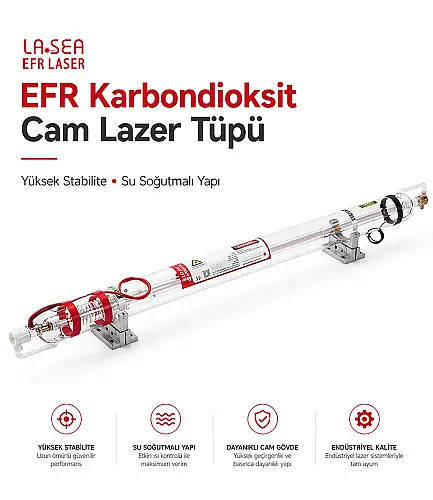 EFR CO2 Cam Lazer Tüp (Karbondioksit Lazer Tüp) - 1