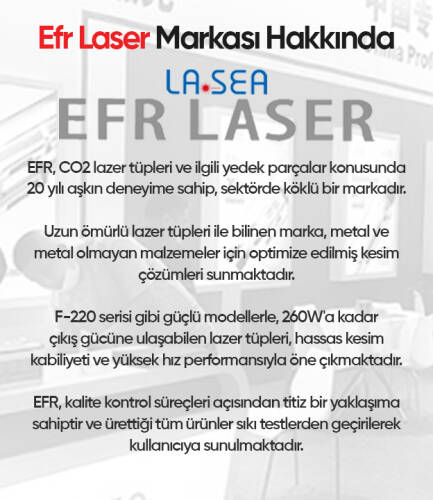 EFR Karbondioksit Cam Tüp - 12