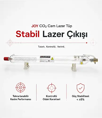 JOY CO2 Cam Lazer Tüp (Karbondioksit Lazer Tüp) - 5